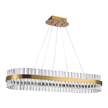 Azzardo AZ5263 - LED Lustra ar auklu FRANCESCA LED/64W/230V 100 cm