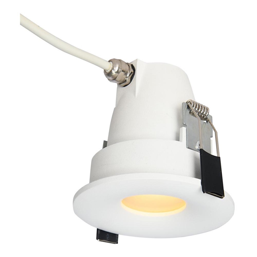 Azzardo AZ5389 - Vannas istabas iegremdējama lampa ROMOLO 1xGU10/50W/230V IP65 balta