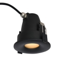 Azzardo AZ5390 - Vannas istabas iegremdējama lampa ROMOLO 1xGU10/50W/230V IP65, melna
