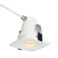 Azzardo AZ5391 - Vannas istabas iegremdējama lampa ROMOLO 1xGU10/50W/230V IP65 balta