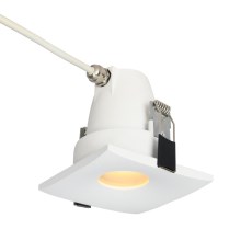 Azzardo AZ5391 - Vannas istabas iegremdējama lampa ROMOLO 1xGU10/50W/230V IP65 balta