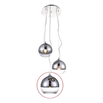 Azzardo - Rezerves stikls lustrai BALL - liela d. 24 cm