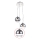 Azzardo - Rezerves stikls lustrai BALL - liela d. 24 cm