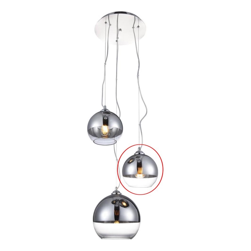 Azzardo - Rezerves stikls lustrai BALL - maza d. 18 cm