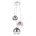 Azzardo - Rezerves stikls lustrai BALL - maza d. 18 cm