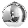 Azzardo - Rezerves stikls lustrai SILVER d. 35 cm