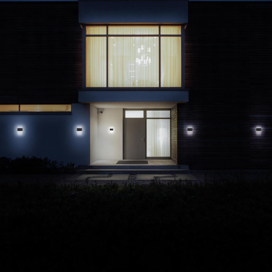 B.K. Licht 1184 - LED Āra sienas lampa 2xLED/3,5W/230V IP44 4000K