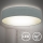 B.K. Licht 1393 - LED Griestu gaismeklis LED/20W/230V pelēks