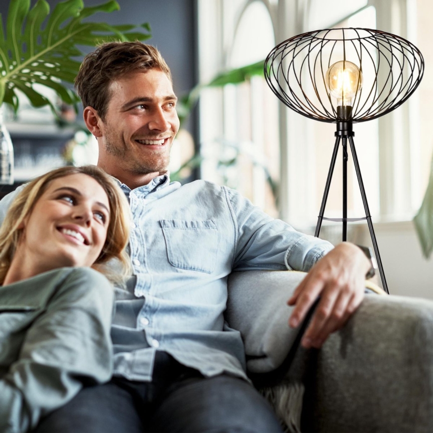 B.K. Licht 1470 - Grīdas lampa RETRO 1xE27/40W/230V