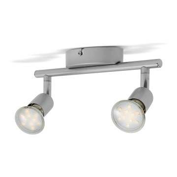 B.K.Licht 30-01-02-T - LED starmetis ESENTIALS 2xGU10/3W/230V 3000K