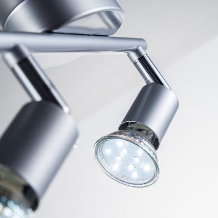B.K.Licht 30-01-02-T - LED starmetis ESENTIALS 2xGU10/3W/230V 3000K