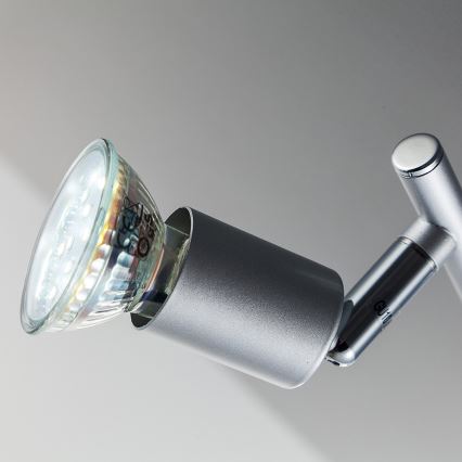 B.K.Licht 30-01-02-T - LED starmetis ESENTIALS 2xGU10/3W/230V 3000K