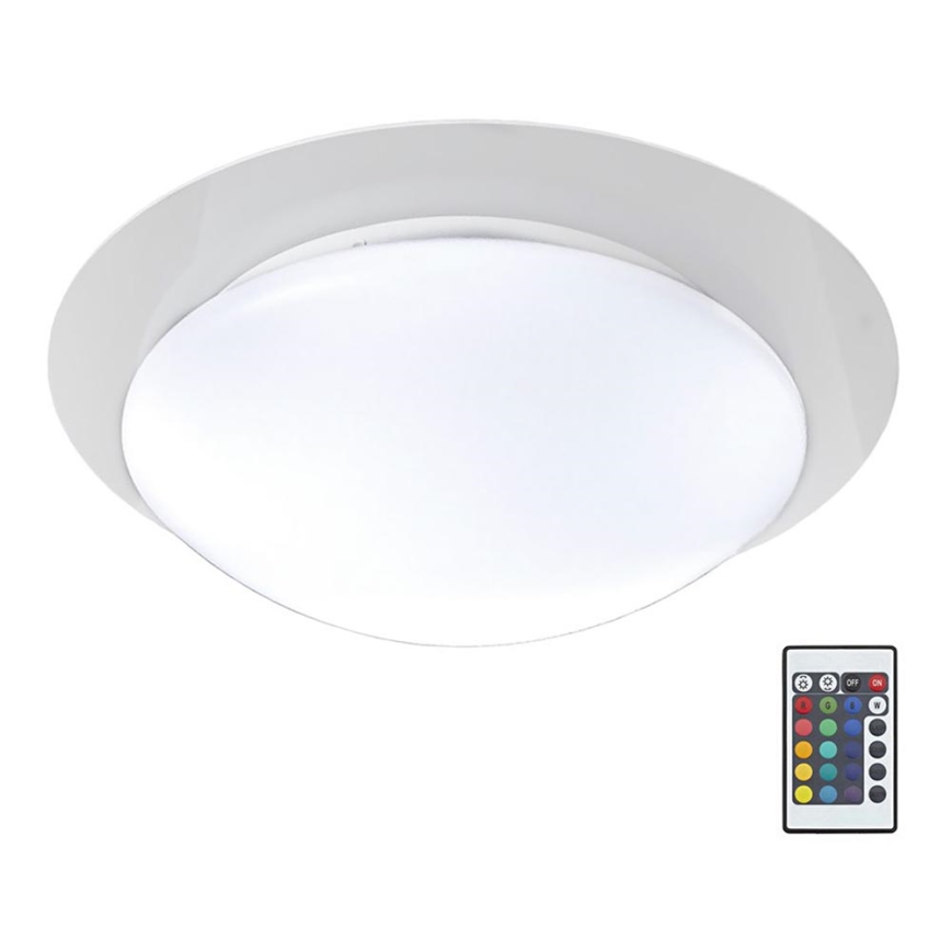 B.K.Licht BKL1025 - LED RGB Aptumšojams vannas istabas griestu gaismeklis ASKELLA LED/12W/230V IP44 + Tālvadības pults