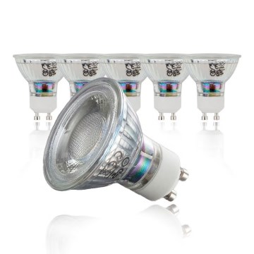 B.K.Licht - Komplekts 10x LED spuldzes GU10/5W/230V 3000K