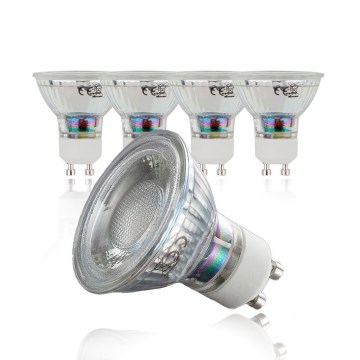 B.K.Licht - komplekts 5x LED spuldzes GU10/5W/230V 3000K