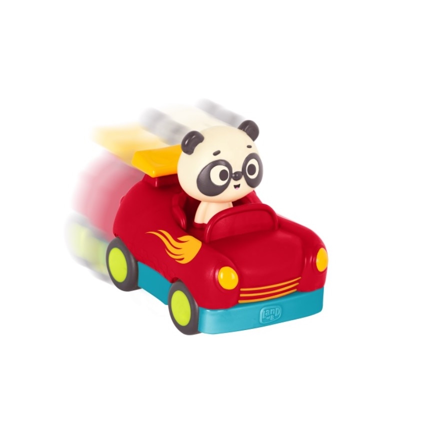 B-Toys - Automašīna ar tālvadības pulti Panda Bingo 4xAA + 2xAAA