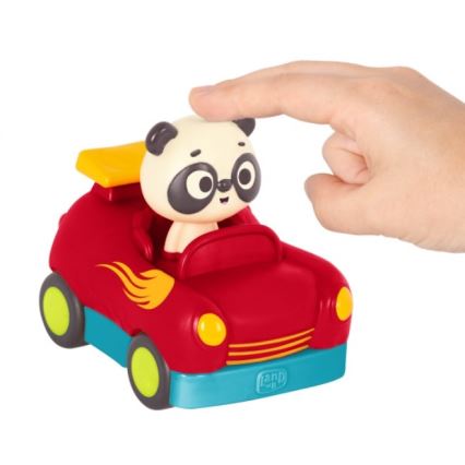 B-Toys - Automašīna ar tālvadības pulti Panda Bingo 4xAA + 2xAAA