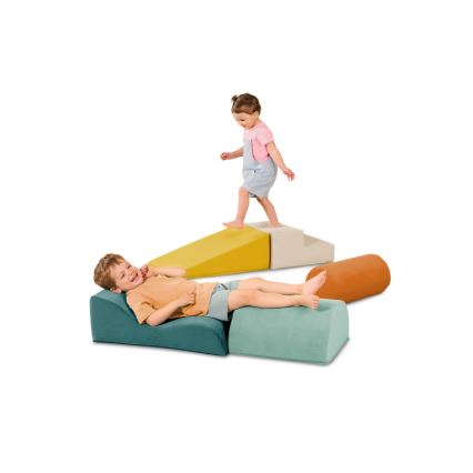 B-Toys - Bērnu putu bloki MAXI WONDERSHAPES 5 gab.