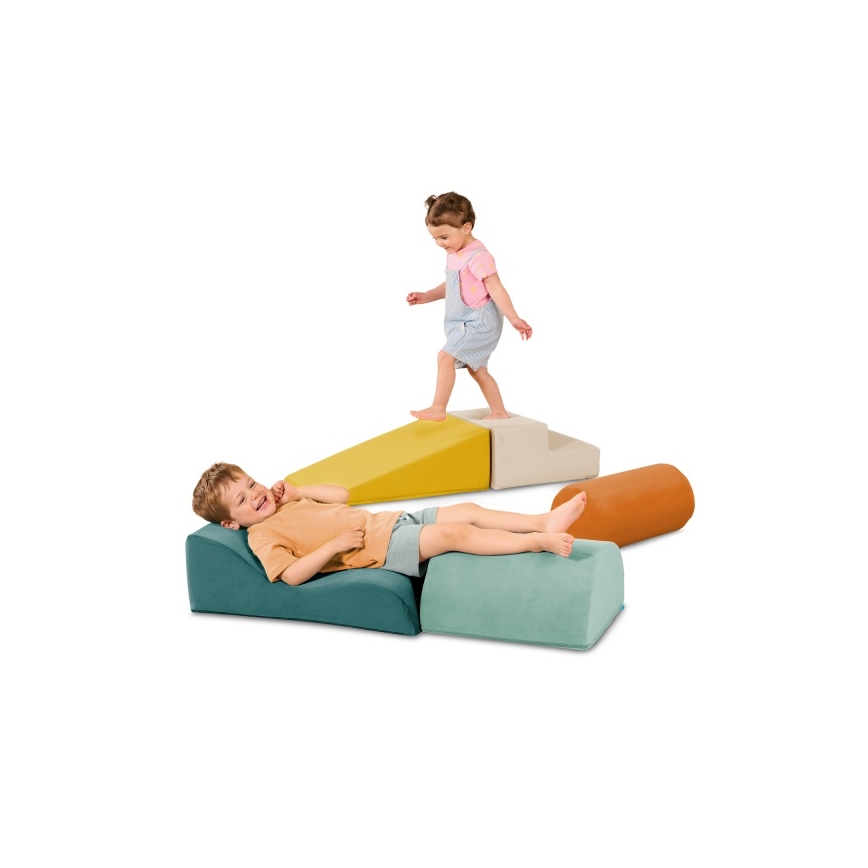 B-Toys - Bērnu putu bloki MAXI WONDERSHAPES 5 gab.