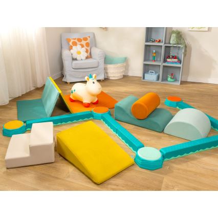 B-Toys - Bērnu putu kockas WONDERSHAPES 3 gab.