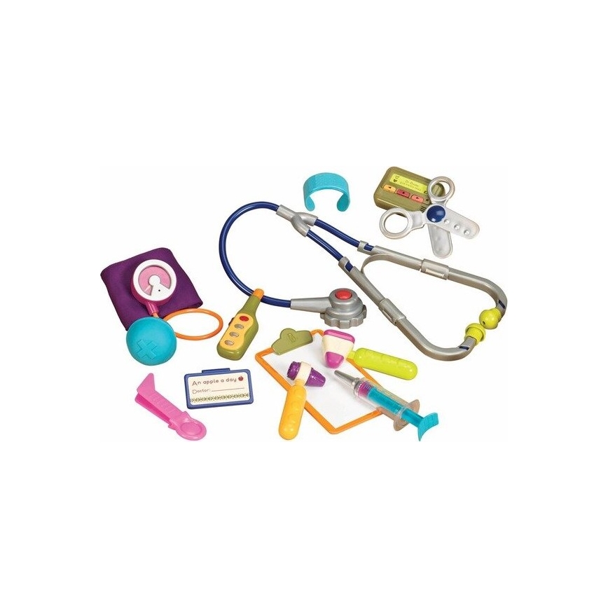 B-Toys - Daktera piederumi Dr. Doctor 2xAAA + 3xAG13