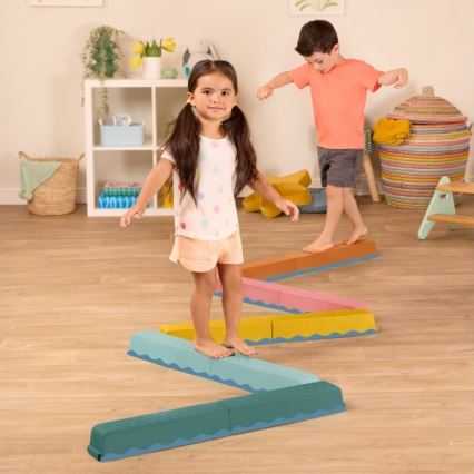 B-Toys - Šķēršļu trase BALANCE & HOP 10 gab.