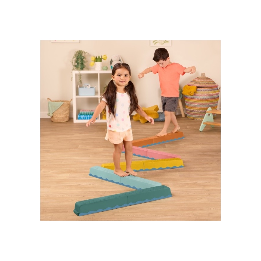B-Toys - Šķēršļu trase BALANCE & HOP 10 gab.