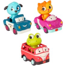 B-Toys - Spīdošas automašīnas ar melodiju 3xAG13