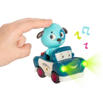 B-Toys - Spīdošas automašīnas ar melodiju 3xAG13