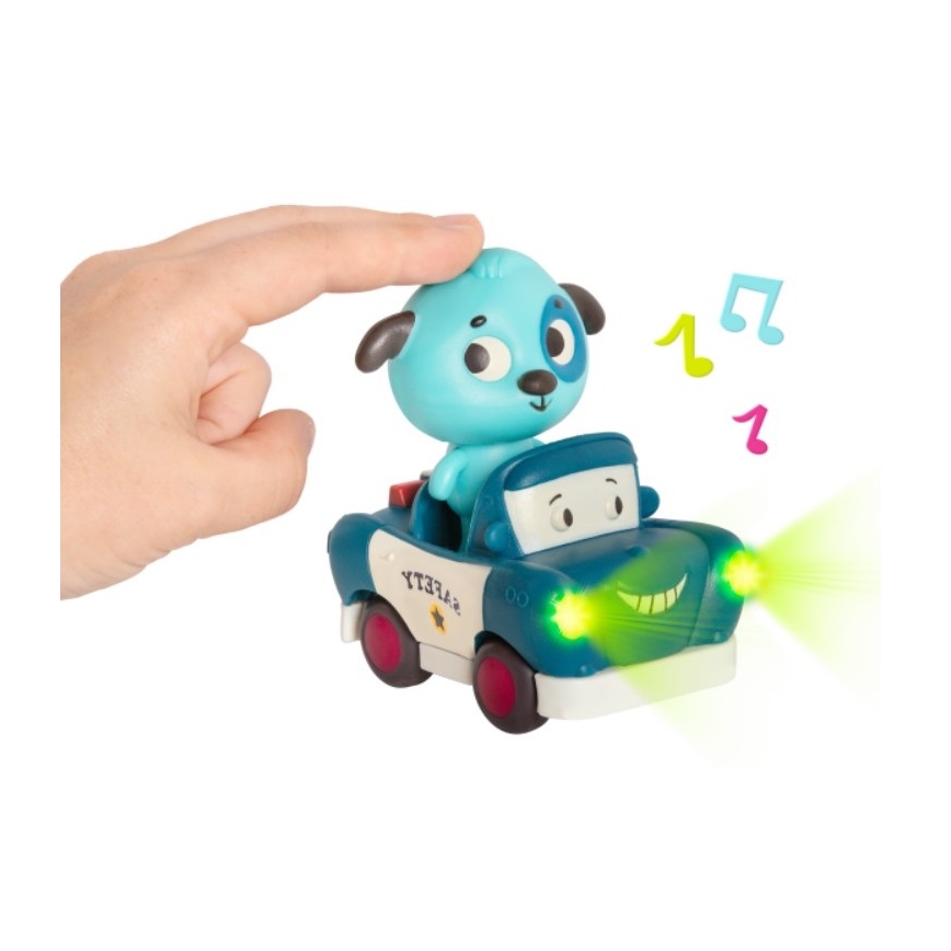 B-Toys - Spīdošas automašīnas ar melodiju 3xAG13