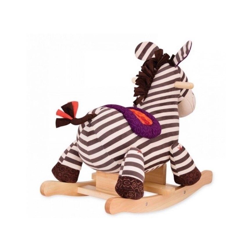 B-Toys - Šūpuļzebra KAZOO papele