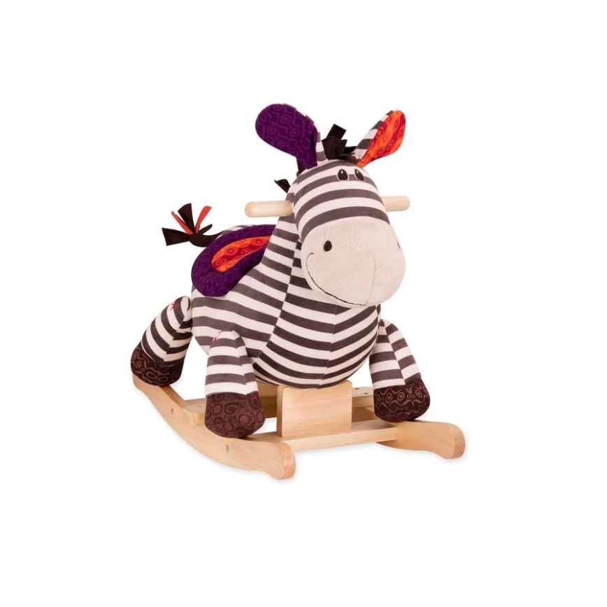B-Toys - Šūpuļzebra KAZOO papele