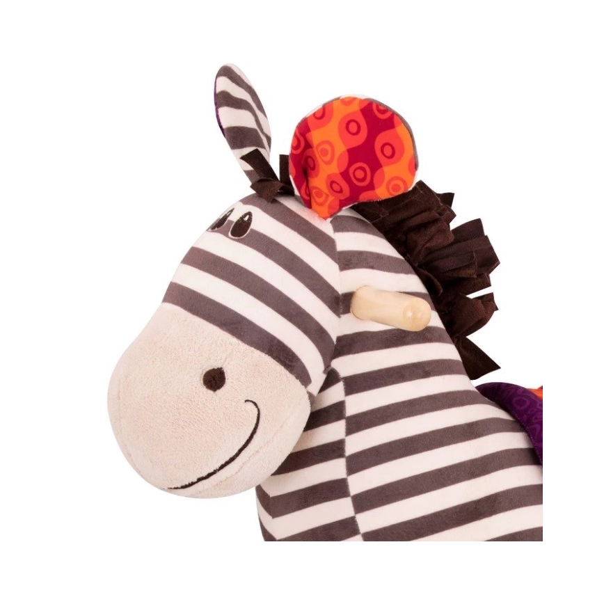 B-Toys - Šūpuļzebra KAZOO papele