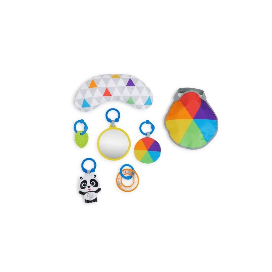 Baby Einstein - Bērnu aktivitātes paklājiņš 5in1 PATCH'S COLOR PLAYSPACE 3xAAA