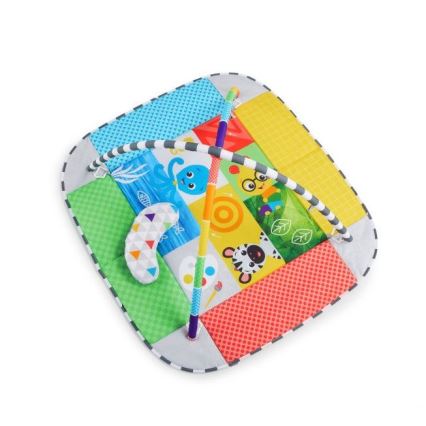 Baby Einstein - Bērnu aktivitātes paklājiņš 5in1 PATCH'S COLOR PLAYSPACE 3xAAA