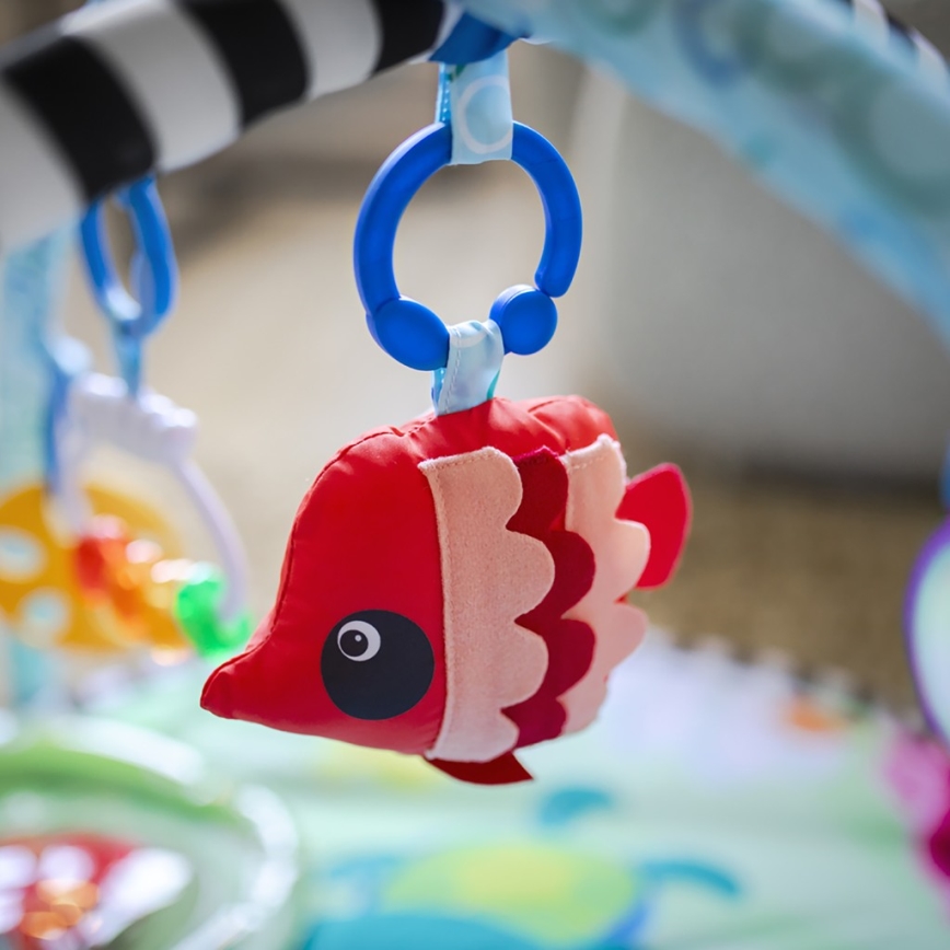 Baby Einstein - Bērnu aktivitātes paklājiņš ar ūdens paklāju 2in1 SEA FLOOR EXPLORERS