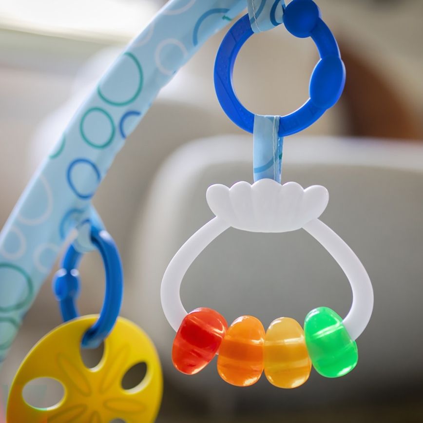 Baby Einstein - Bērnu aktivitātes paklājiņš ar ūdens paklāju 2in1 SEA FLOOR EXPLORERS