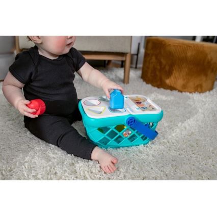 Baby Einstein - Bērnu interaktīvais iepirkumu grozs MAGIC TOUCH HAPE 3xAAA