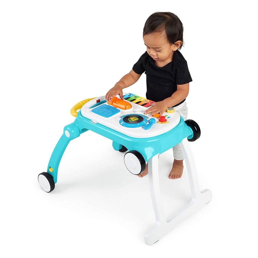 Baby Einstein - Bērnu staigulītis ar aktivitātēm 4in1 MUSICAL MIX ‘N ROLL 3xAA