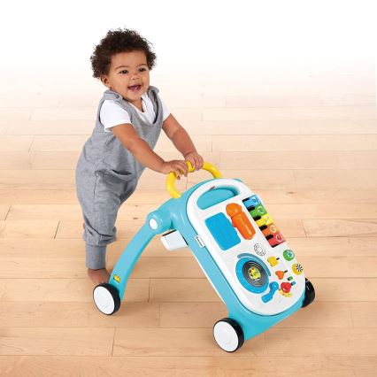 Baby Einstein - Bērnu staigulītis ar aktivitātēm 4in1 MUSICAL MIX ‘N ROLL 3xAA