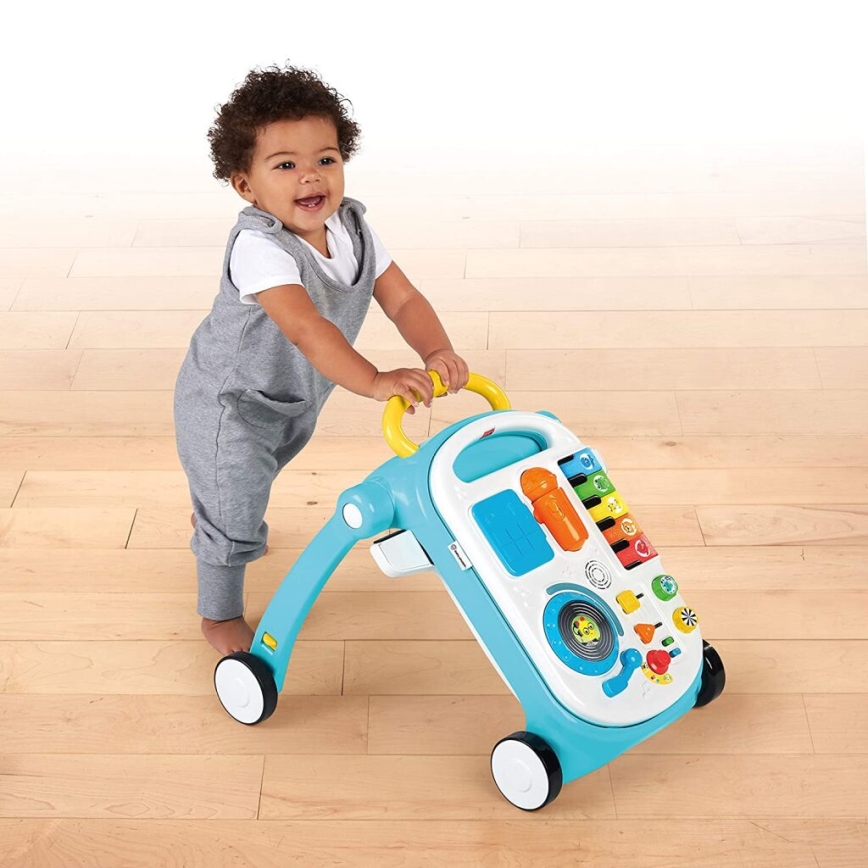 Baby Einstein - Bērnu staigulītis ar aktivitātēm 4in1 MUSICAL MIX ‘N ROLL 3xAA