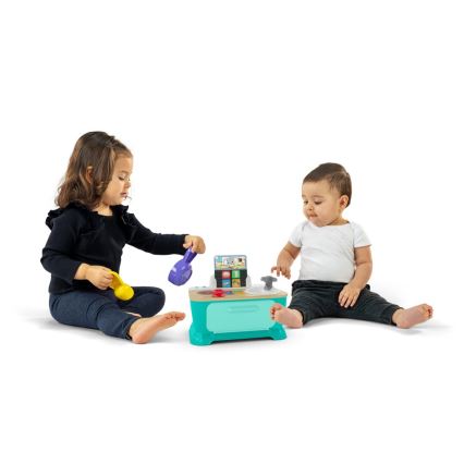 Baby Einstein - mūzikas rotaļlieta MAGIC TOUCH virtuvīte, darbināma ar 3xAA baterijām