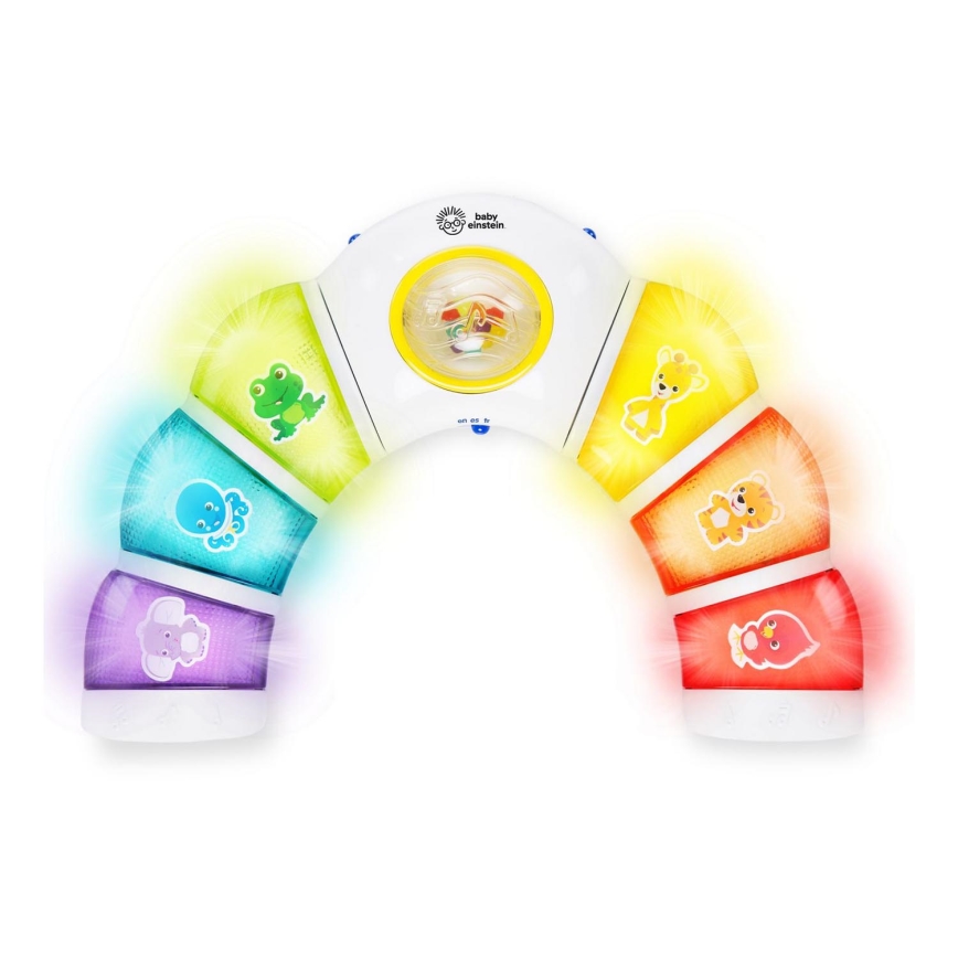 Baby Einstein - Spīdoša rotaļlieta GLOW&DISCOVER 3xAA