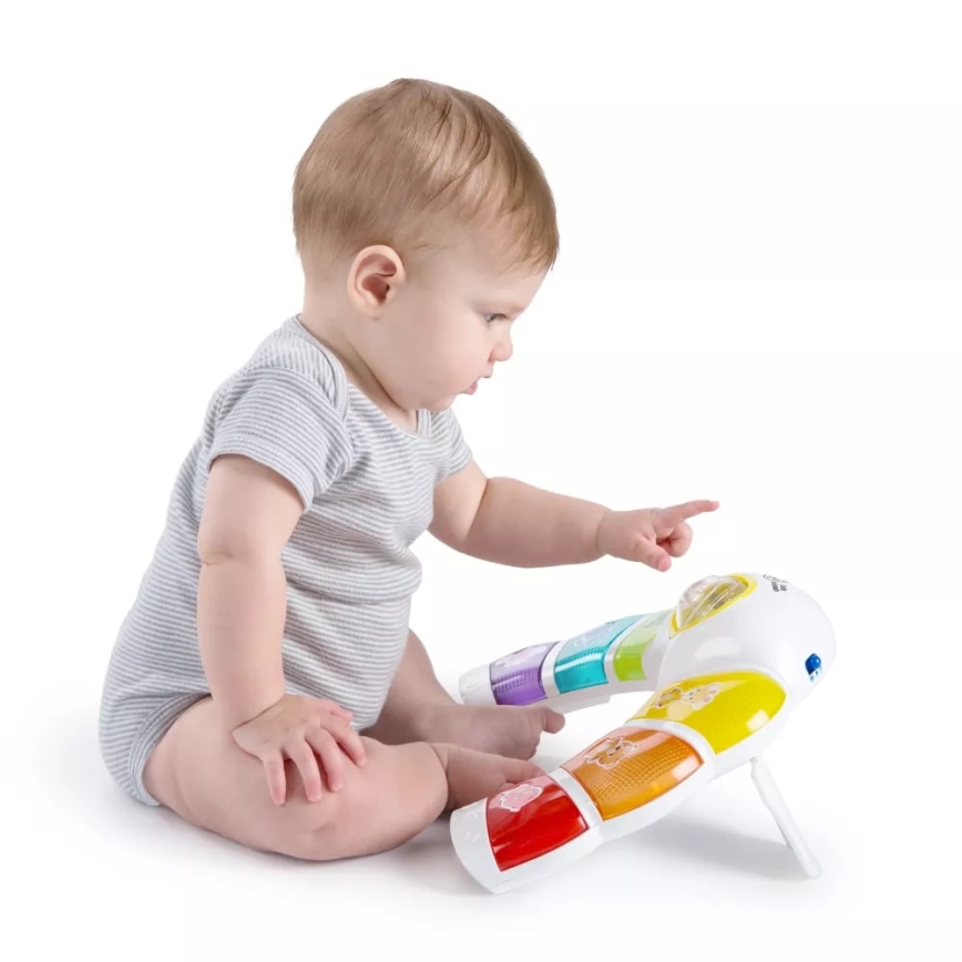 Baby Einstein - Spīdoša rotaļlieta GLOW&DISCOVER 3xAA