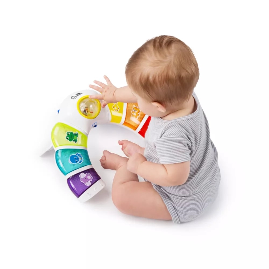 Baby Einstein - Spīdoša rotaļlieta GLOW&DISCOVER 3xAA