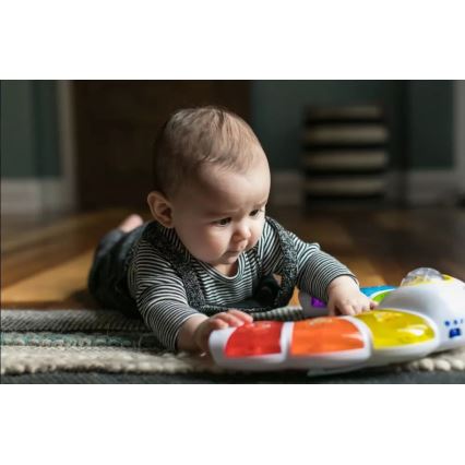 Baby Einstein - Spīdoša rotaļlieta GLOW&DISCOVER 3xAA