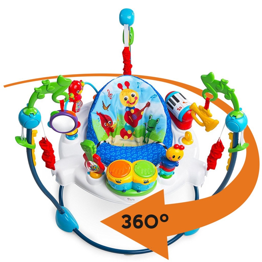 Baby Einstein - Šūpuļkrēsls 2in1 NEIGHBORHOOD SYMPHONY