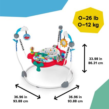 Baby Einstein - Šūpuļkrēsls 2in1 OCEAN EXPLORERS