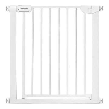BabyOno - Drošības vārti 75-96 cm balti