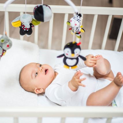 BabyOno - Muzikālais gultiņas karuselis mazi dzīvnieki